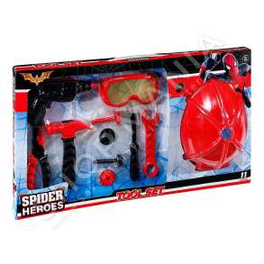 SET VEGLASH & MJETE PUNE +3 VJEC "SPIDER HEROES TOOL SET" - KS-840