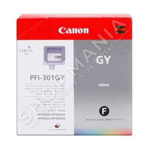 CANON - KARTUÇË ME BOJË NGJYRË GRI PFI-301GY 1495B001 330ML