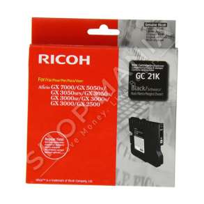 RICOH - KARTUÇË XHEL NGJYRË E ZEZË 405532 GC-21K RRETH 1500 FAQE