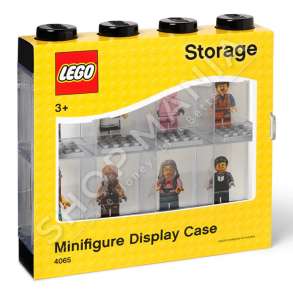 LEGO - VITRINE/KUTI MBAJTESE PER MINIFIGURAT LEGO +3VJEC "STORAGE MINIFIGURE DISPLAY CASE BLACK 4066" -  5711938023591