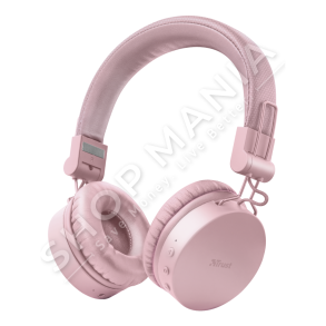 TRUST - KUFJE WIRELESS ME MIKROFON "WIRELESS TONES BLUETOOTH PINK" - 23910