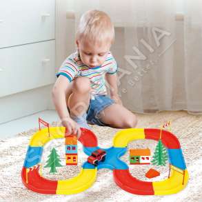 PILSAN - SET RRUGE ME KRYQEZIM +3VJEC "CROSSROADS ROAD SET" - 07-684