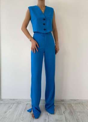 KOSTUM ME PANTALLONA DHE CROP TOP - NC-09