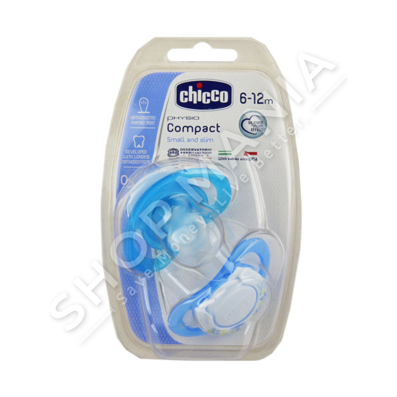 CHICCO - BIBERON FALLCO SILIKONI "PHYSIO COMFORT" - 2 COPE, 6-12 MUAJSH