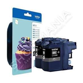 BROTHER - MULTIPACK NGJYRË E ZEZË LC123BKBP2DR LC-123 2 KARTUÇË ME BOJË LC123BK