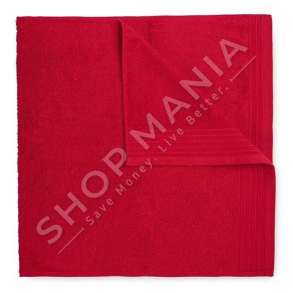 PESHQIR 100% PAMBUK "PRIMA" - E KUQE, 70X140CM