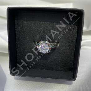 UNAZE ARGJEND ME GUR ZIRKONI SHUMENGJYRESH "FORME RRETHORE" - KL-212