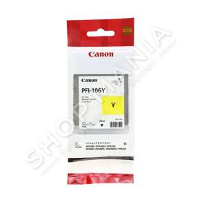 CANON - KARTUÇË ME BOJË NGJYRË E VERDHË PFI-106Y 6624B001 130ML