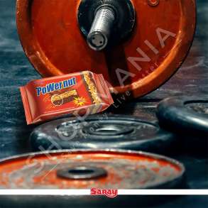 SARAY - 3 MINI KEK ME KARAMEL, KIKIRIK & COKOLLATE "POWERNUT" - 90G