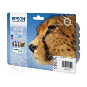 EPSON - MULTIPACK NGJYRË E ZEZË / NGJYRË E KALTËR / NGJYRË MAGENTA / NGJYRË E VERDHË C13T07154010 T0715 4 KARTUÇA: T0711 + T0712 + T0713 + T0714