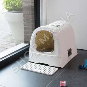 CURVER - SHTEPIZE ME THURJE PER KAFSHE SHTEPIAKE "PET LIFE RATTAN MOCHA" -  3253920615015