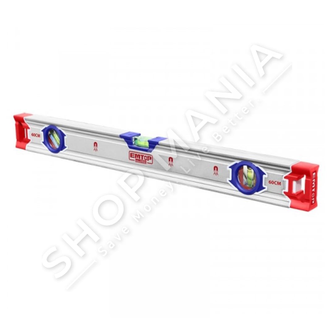 EMTOP - NIVEL ALUMINI ME 2 MAGNETE 40CM - ESLL34001