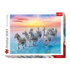 TREFL - PUZZLE ME 500 COPE GALLOPING WHITE HORSES
