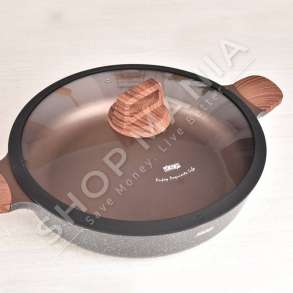 TENXHERE ALUMINI ME KAPAK "CA004-BS32" - 5.5L, 32CM