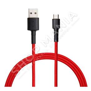 XIAOMI - FISHE USB-A TO USB-C CHARGE AND DATA BRAIDED RED 1M - 6934177703805