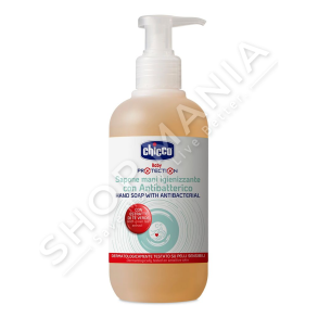 CHICCO - SAPUN I LENGSHEM ANTIBAKTERIAL 250ML/+0MUAJSH "BABY PROTECTION HAND SOAP WITH ANTIBACTERIAL" - 8058664143191
