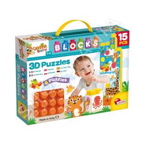 LISCIANI - CAROTINA BABY PUZZLES 3D ANIMALI
