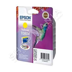 EPSON - KARTUÇË ME BOJË NGJYRË E VERDHË C13T08044011 T0804 RRETH 520 FAQE 7.4ML
