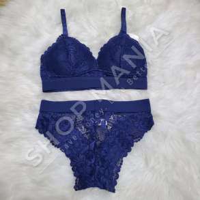 SET INTIMO BLU E ERRET ME LULE ME DANTELLE - IVI-042