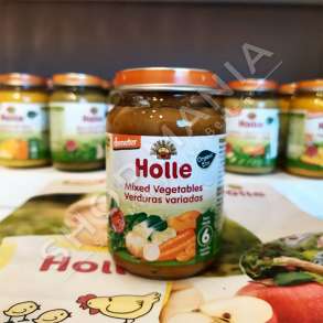 HOLLE - PURE MIKS PERIMESH "TE HOMOGJENIZUARA - ORGANIC" - 190G, +6 MUAJ