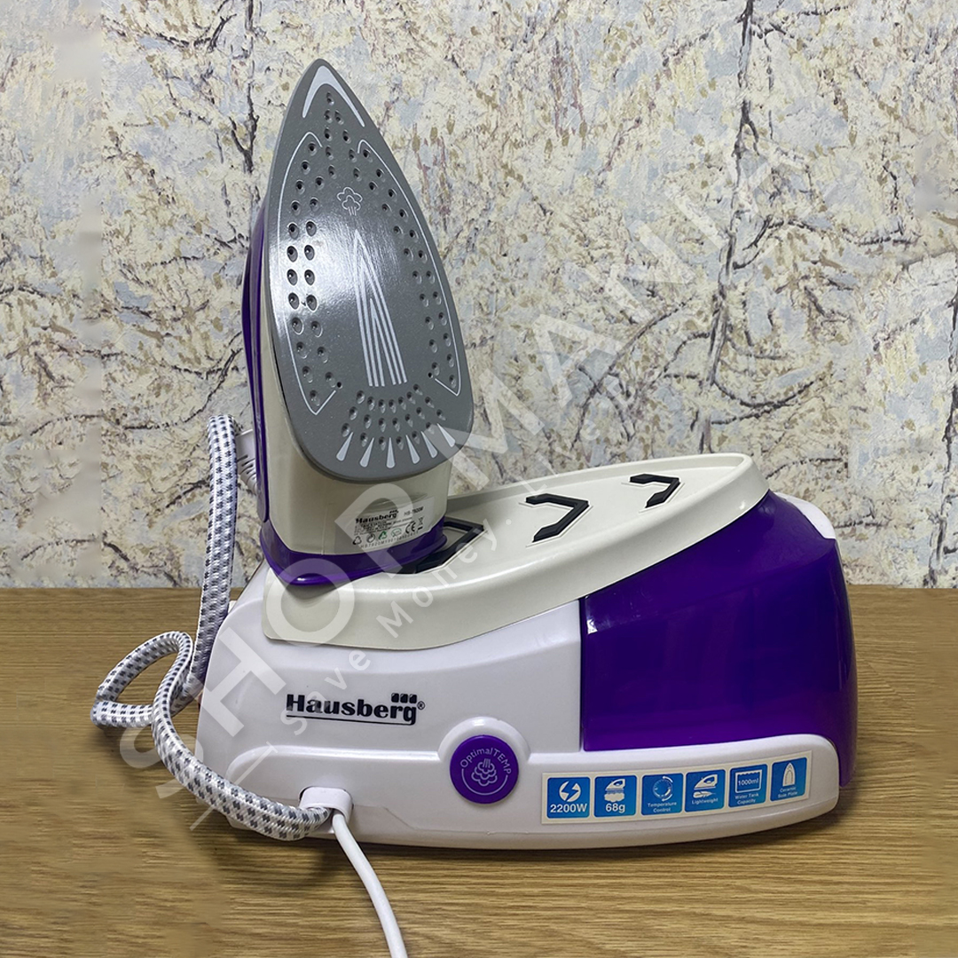 HAUSBERG - HEKUR ME KALDAJE 2200W/1000ML "ULTRA STEAM GENERATOR" - HB-7920M