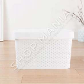 CURVER - SHPORTE ME KAPAK 17L "INFINITY WHITE" - 3253924742175