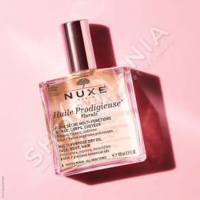 NUXE - VAJ MULTI-FUNKSIONAL ME AROME LULESH PER FLOKET, FYTYREN & TRUPIN "HUILE PRODIGIEUSE" - 100ML