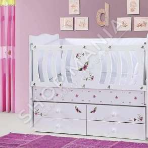 KREVAT PER FEMIJE "DIZAJN LULE" - 60X120CM