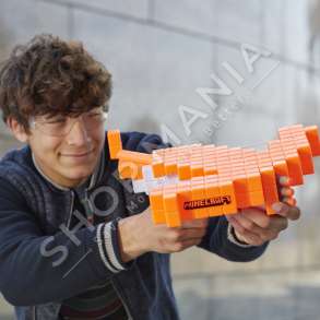 HASBRO - PISTOLETE NERF MINECRAFT ME 3 FISHEKE +8VJEC "NERF MINERAFT PILLAGER'S CROSSBOW" - 5010994125752