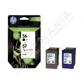 HP - MULTIPACK NGJYRË E ZEZË SA342AE 56+57 KARTUÇË: HP 56 + HP 57
