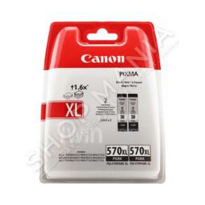 CANON - MULTIPACK NGJYRË E ZEZË PGI-570PGBK XL TWIN 0318C007 XL