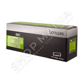 LEXMARK - ORIGJINALE TONER NGJYRË E ZEZË 50F2000 502 RRETH 1500 FAQE I RIPËRDORSHËM
