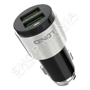 LDNIO - KARIKUES MAKINE USB TYPE-C 21W "CHARGER USB CAR LDNIO 2 PORTS TYPE C 5V/4.2 21W SILVER" -  8606010989872