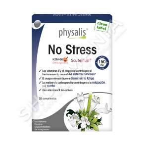 PHYSALIS - SUPLEMENT QE NDIHMON NE BALANCEN EMOCIONALE & REDUKTIM TE LODHJES GJATE PERIUDHAVE STREASANTE OSE PROVIMEVE "NO STRESS"  - 30 TABLETA