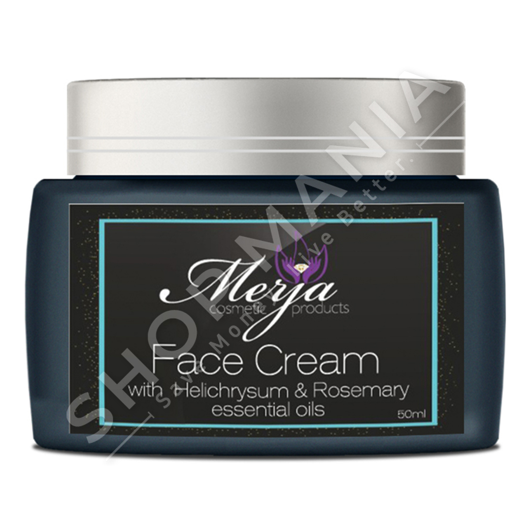 MERJA - KREM ANTIRRUDHE ME HELIKRISUM & ROZMARINE "100% BIO-NATYRAL" - 50ML