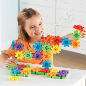 LEARNING RESOURCES - LOJE ARGETUESE "STARTER BUILDING SET", +3 VJEC