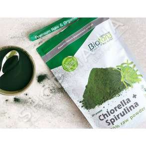 BIOTONA - KLORELA + SPIRULINA NE FORME PLUHURI 200gr