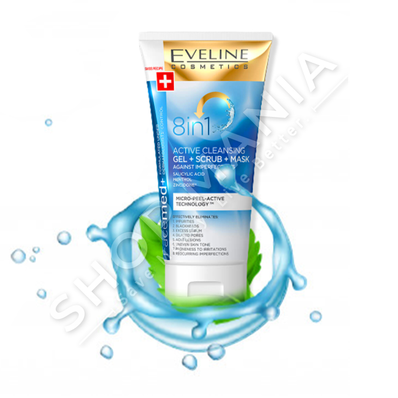 EVELINE COSMETICS - XHEL, SCRUB & MASKE 8 NE 1 150ml
