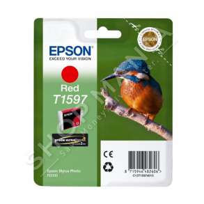 EPSON - KARTUÇË ME BOJË NGJYRË E KUQE C13T15974010 T1597 17ML