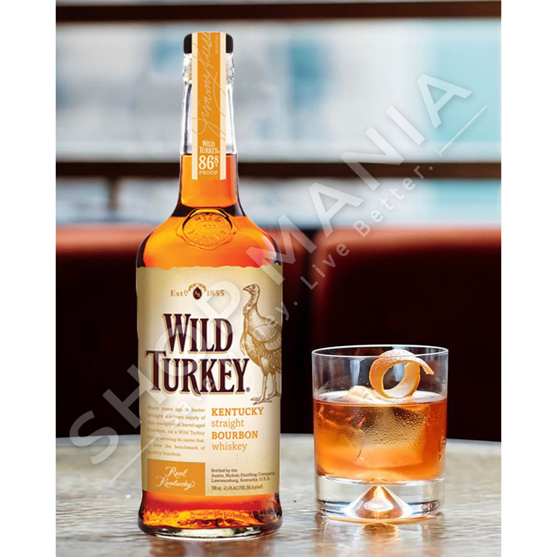 WILD TURKEY - UISKI (BOURBON) - 700ML, 40.5% VOL.