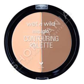 WET N WILD - PALETE KONTURIMI PER FYTYREN "MEGAGLO CONTOURING PALETTE" - DULCE DE LECHE