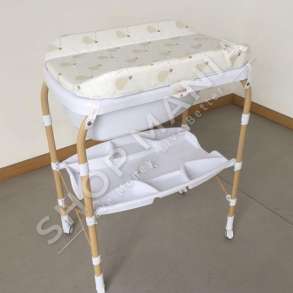 TAVOLINE NDERRIMI + VASKE PER BEBE - MK-003