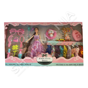 KUKULL & AKSESORE BUKURIE +3VJEC "EXQUISITE DOLL"