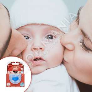 BIBI - BIBERON FALLCO SILIKONI "DENTAL - HAPPINESS" +0 MUAJ