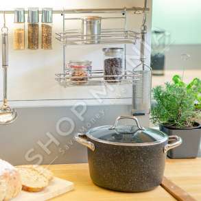 TESCOMA - TENXHERE GURI ME KAPAK 24CM/4.5L "PRESIDENT STONE" - 8595028495782