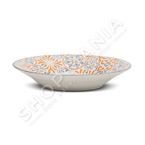 NAVA - PJATE PORCELANI PER SUPE Ø20.5CM "MAIOLICA ORANGE" - 5205746137507