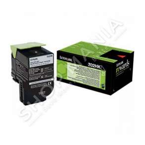 LEXMARK - ORIGJINALE TONER NGJYRË E ZEZË 70C2HK0 702HK RRETH 4000 FAQE I RIPËRDORSHËM