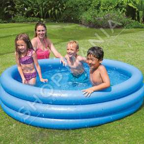 INTEX - PISHINE +2VJEC "CRYSTAL BLUE POOL 3-RING" - 58446NP