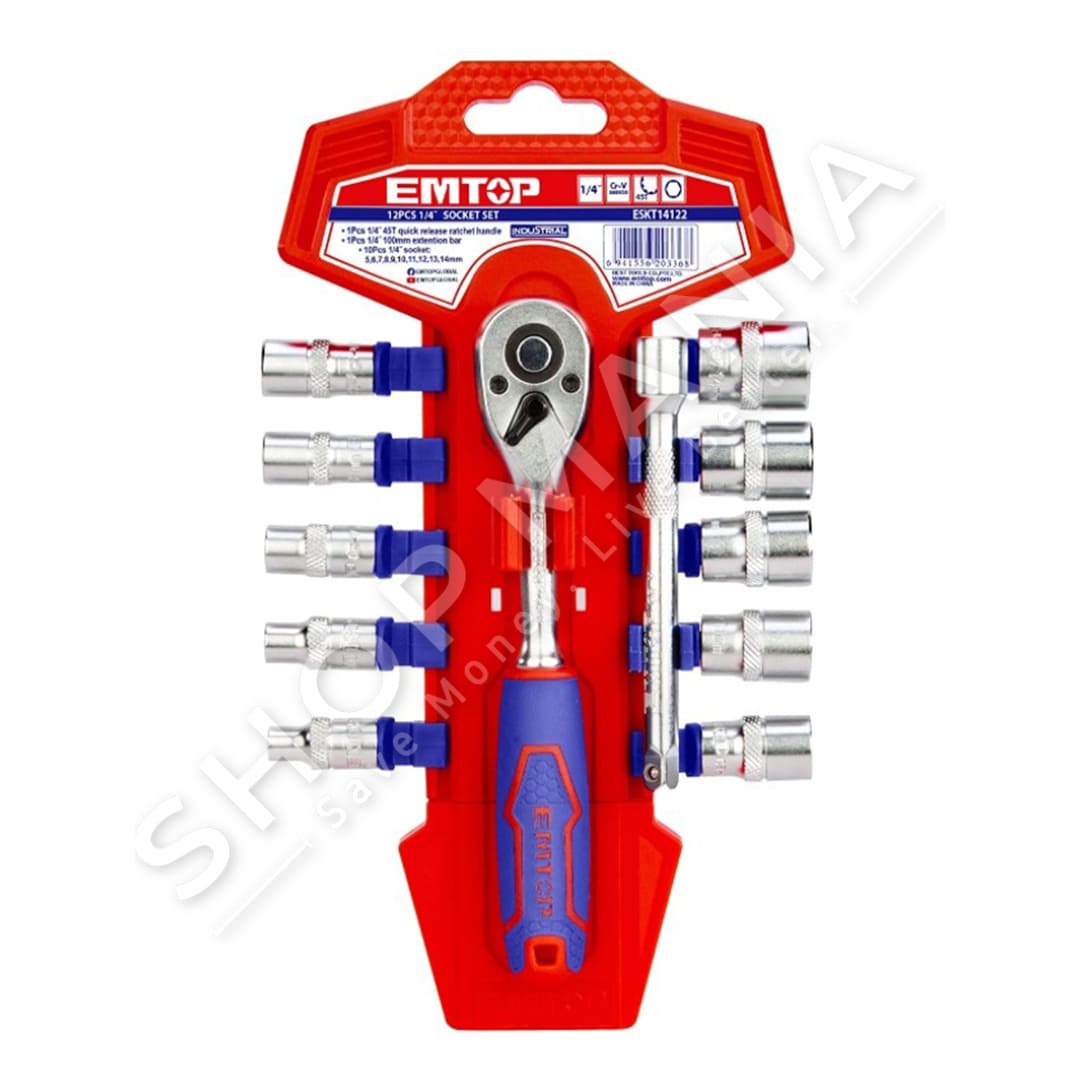 EMTOP - KOMPLET KRIKETI 1/4" - 12 COPE/ ESKT14122