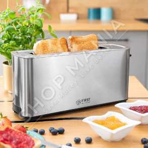 FIRST AUSTRIA - THEKESE BUKE 1050W "TOASTER FOR 2 SLICES ON ONE SLOT 1050W" - FA-5367-4